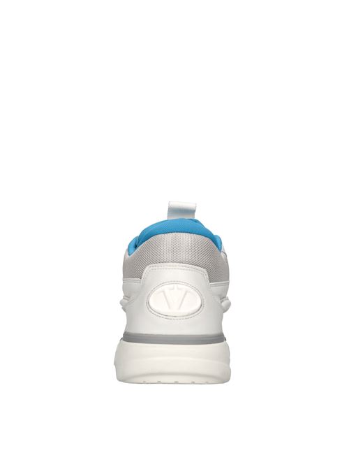 Sneakers in pelle e tessuto VALENTINO GARAVANI | 5Y0S0I14 SWGBIANCO-GRIGIO-AZZURRO
